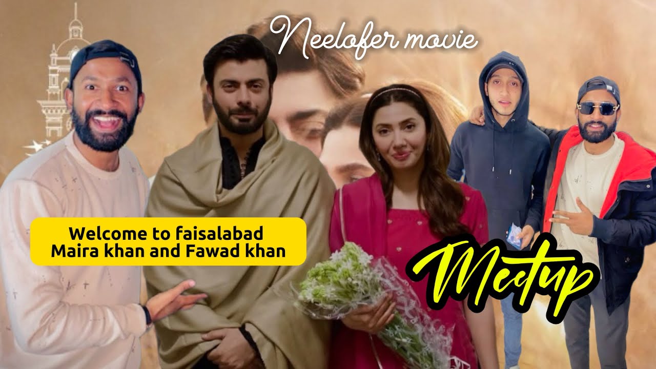 Maira khan and Fawad khan in Faisalabad 🫶🏻 | Meetup in faisalabad 😍😍