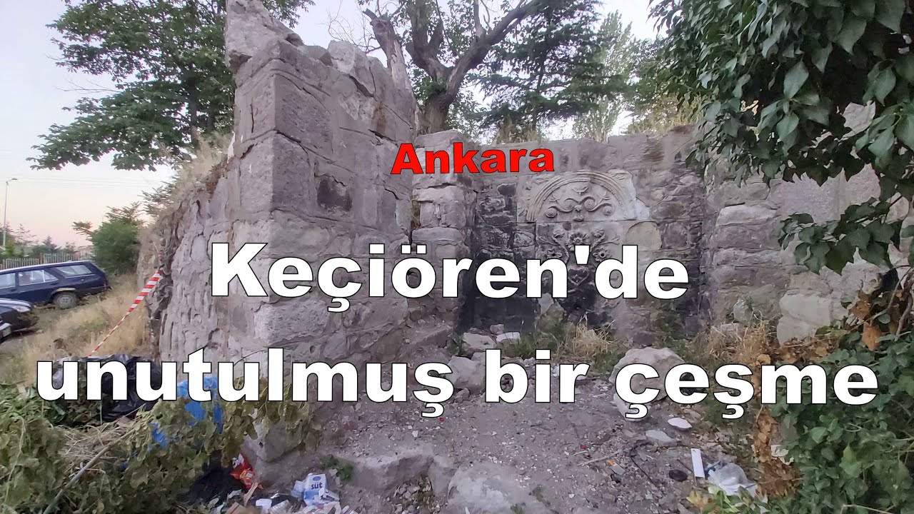 Keçiören Sanatoryum'daki son  Çeşme'ye yardım eli (01.07.2019)