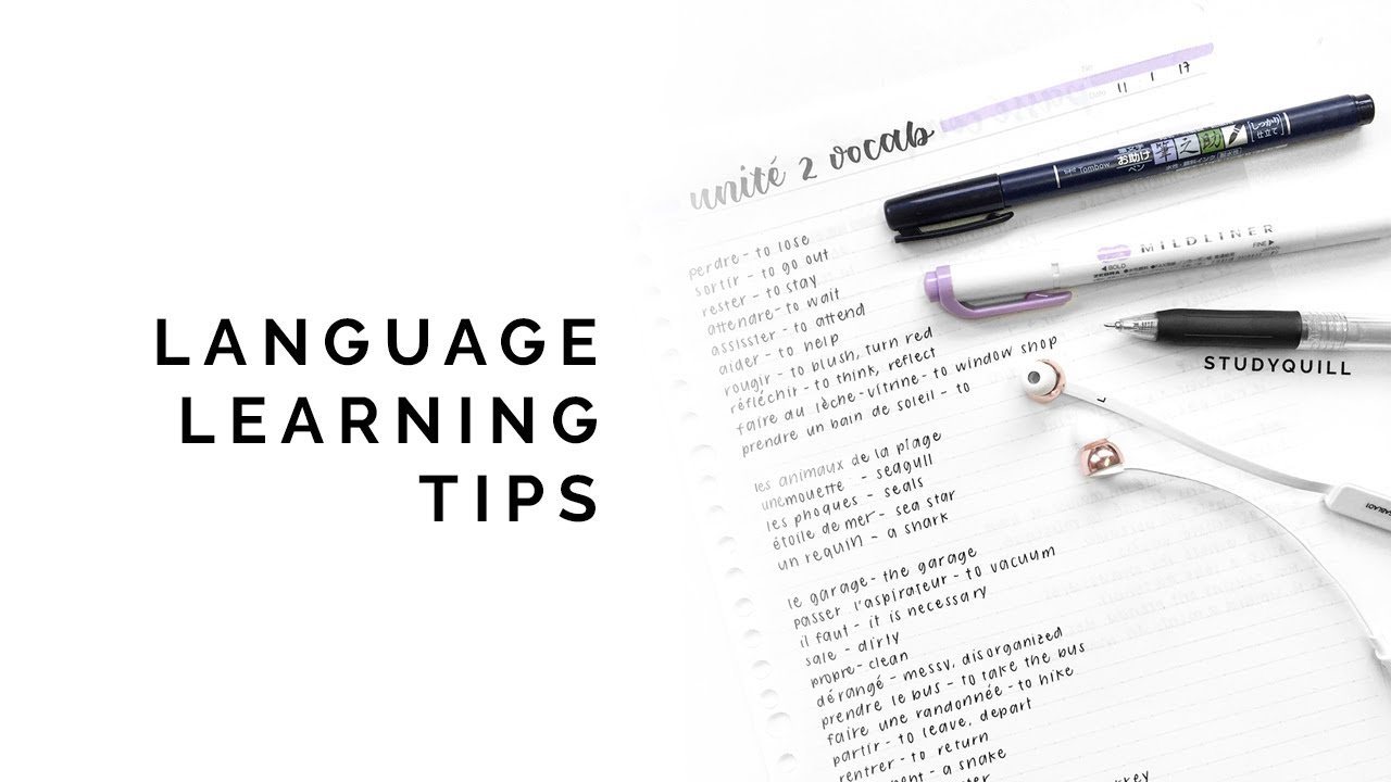 language learning tips + tricks 🌎