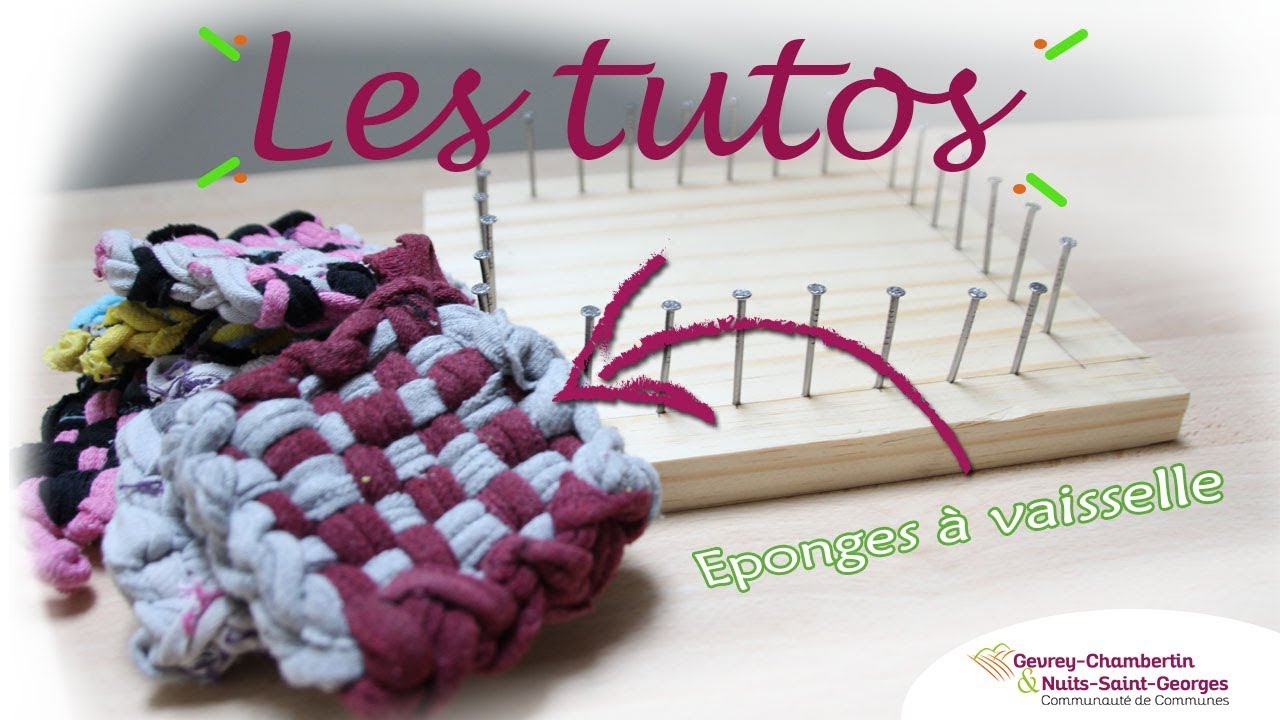 #LES TUTOS : éponge à vaisselle zéro déchet !