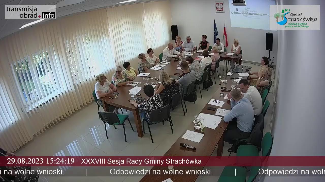 Gmina Strachówka – transmisja na żywo