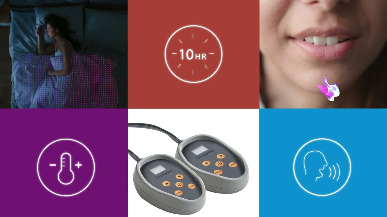 The Beautyrest Heated Blankets with Secure Comfort Technology