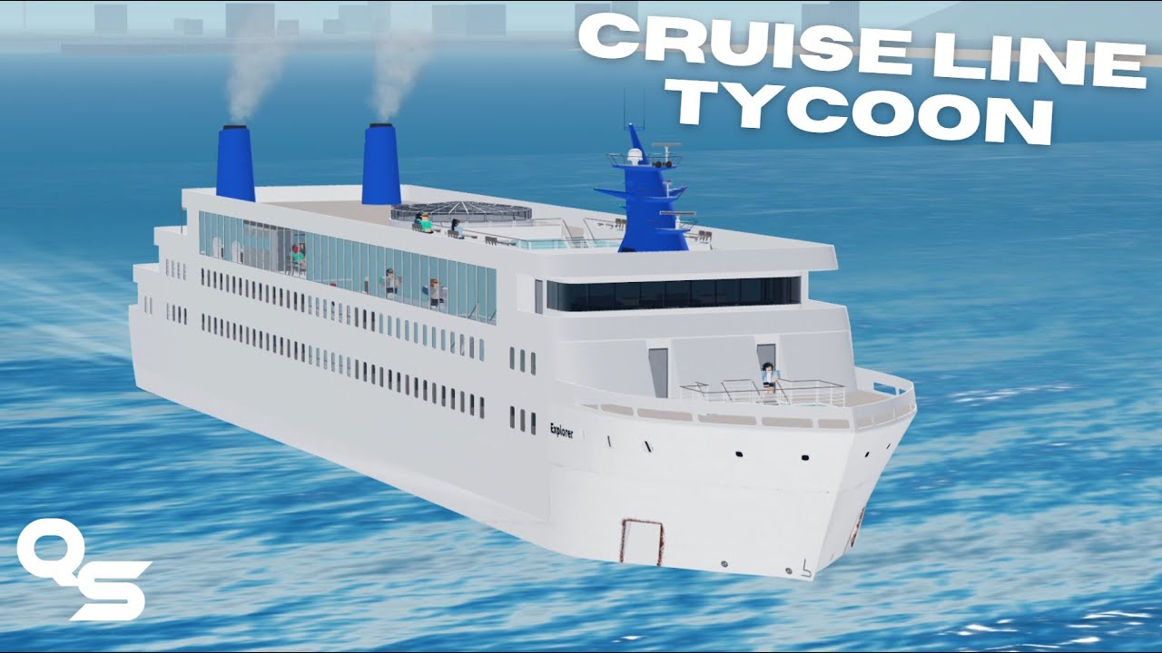 NEW Roblox Cruise Line Tycoon | First Speed build of the Explorer Class