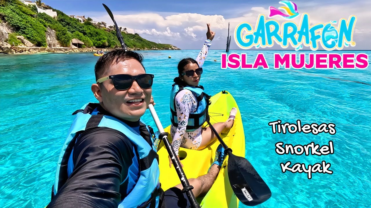 PARQUE GARRAFÓN 🔴 ¿Vale la pena? ✅ ISLA MUJERES🏝️ COMIDA, PRECIOS, VIP ¿Qué hacer en Isla Mujeres?4K