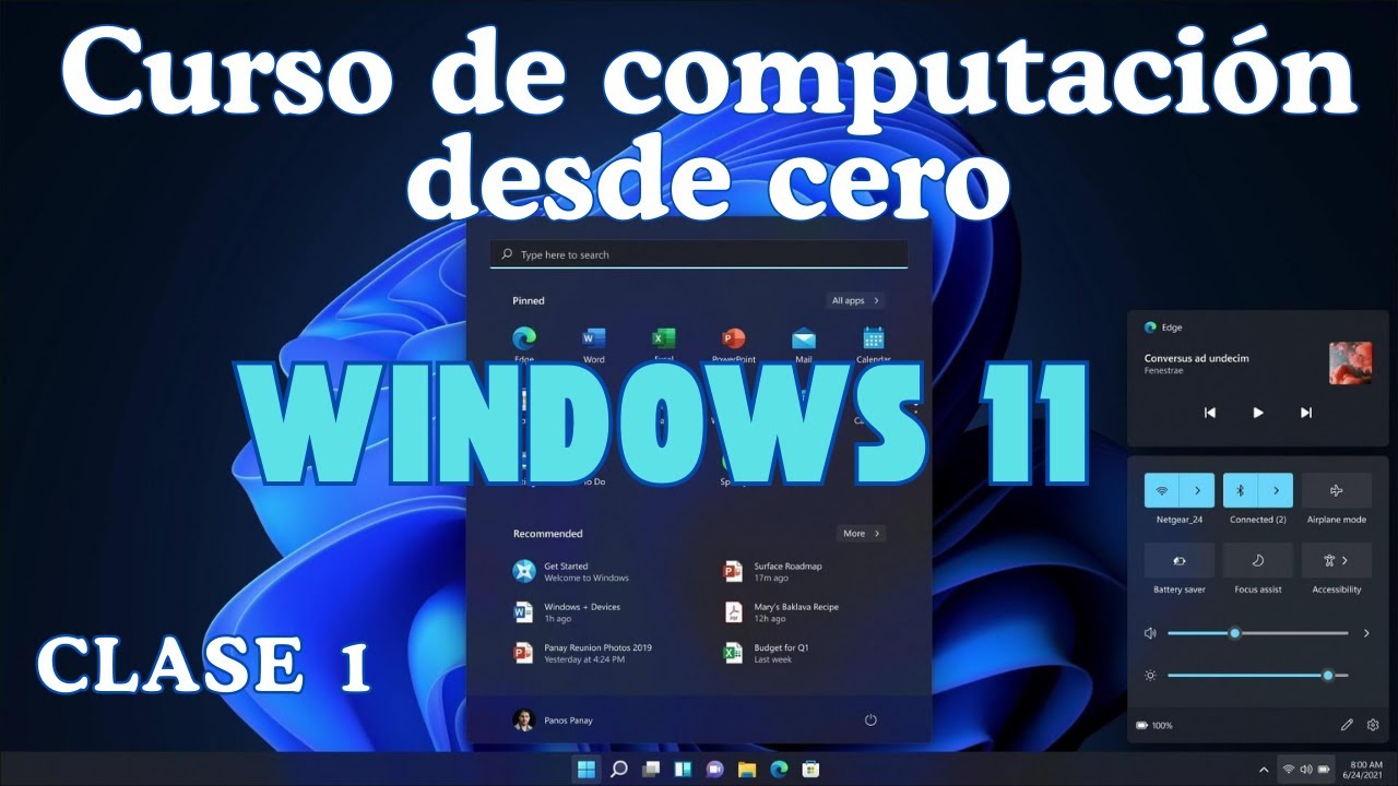 Curso de computación básica en Windows 11 | Clase1