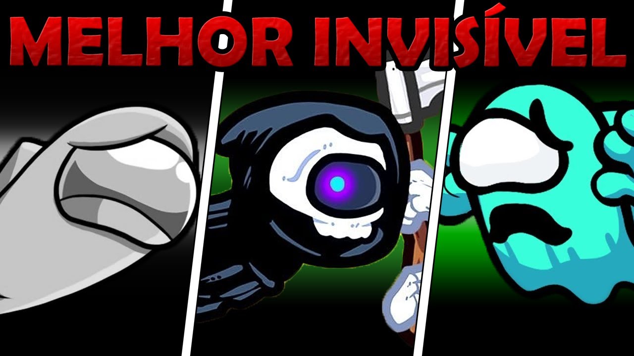 Virei TODAS AS FUNÇÕES QUE FICAM INVISÍVEL no Among Us Mod!