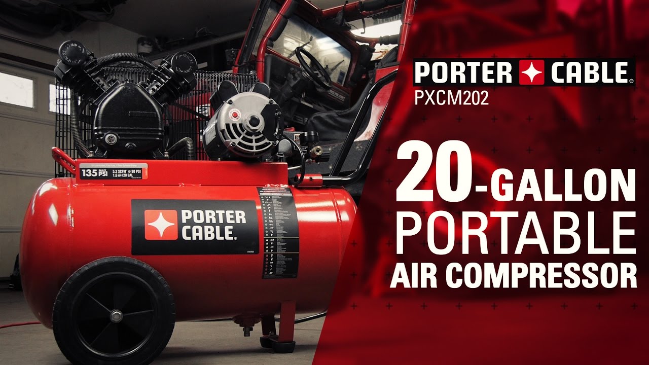 Porter-Cable 20-Gallon Portable Air Compressor