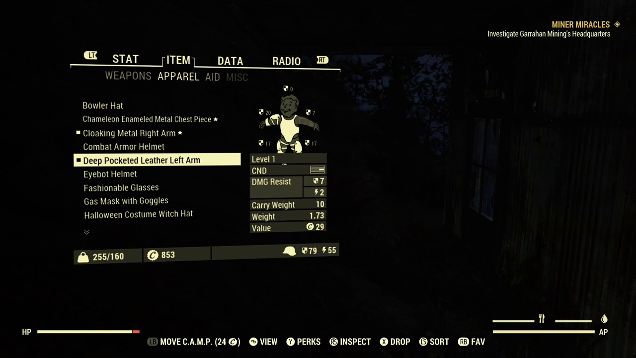 Fallout 76 - Hidden Infinite Carry Weight Feature