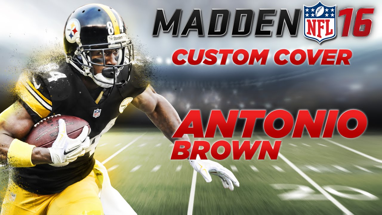Custom Madden NFL 16 Cover - Speed Art | Antonio Brown