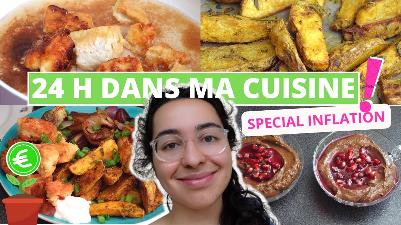 ZÉRO COURSES : Une journée dans mon assiette anti-inflation à 0€ I Budget ultra serré !