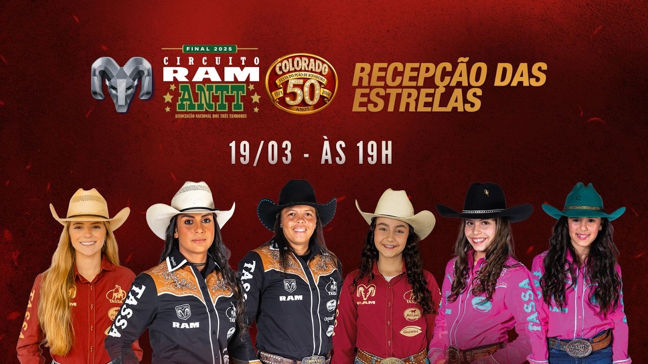 Recep&ccedil;&atilde;o das Estrelas - Final Nacional RAM ANTT - Temporada 2025