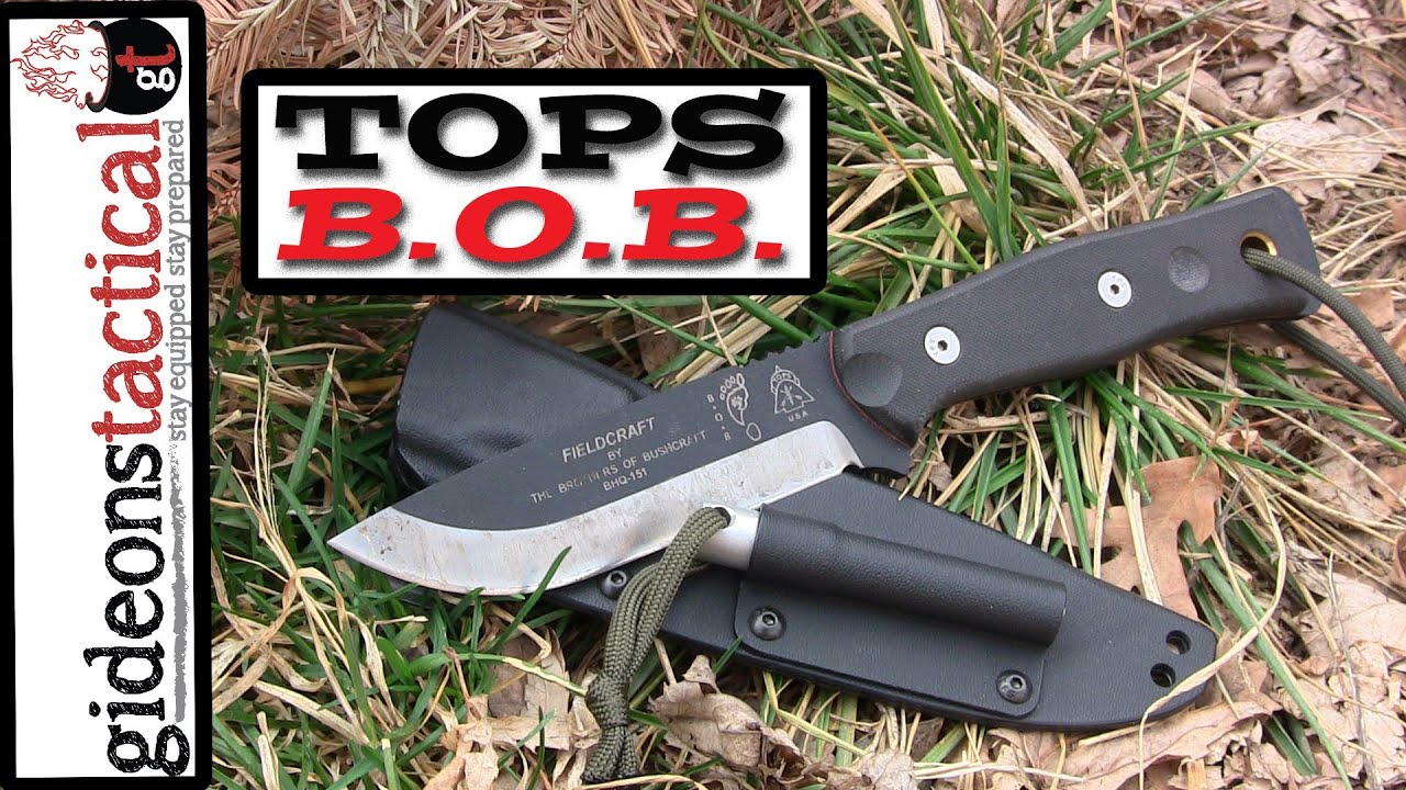 TOPS KNIVES BOB Fieldcraft Knife Review: Come Get Some!