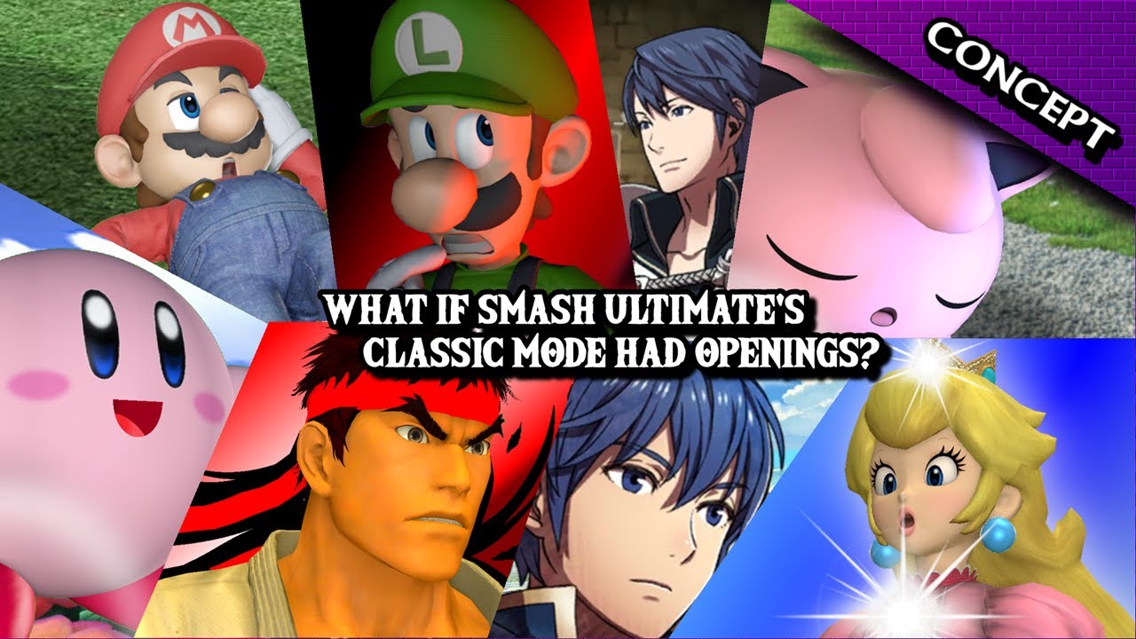 What If Smash Ultimate Had Classic Mode Openings? [Concept]