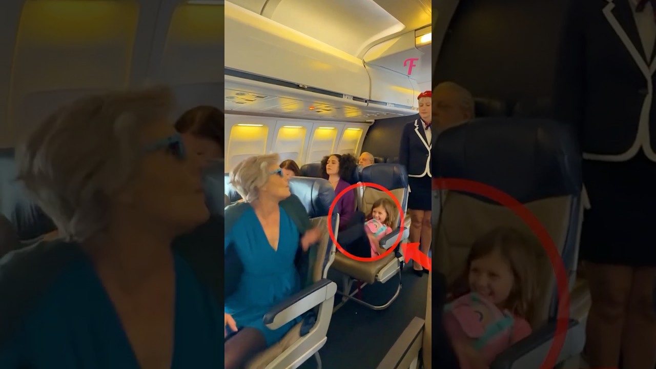 This Rude Girl Kept Kicking Seats&hellip; But Then Karma Stepped In! #shorts