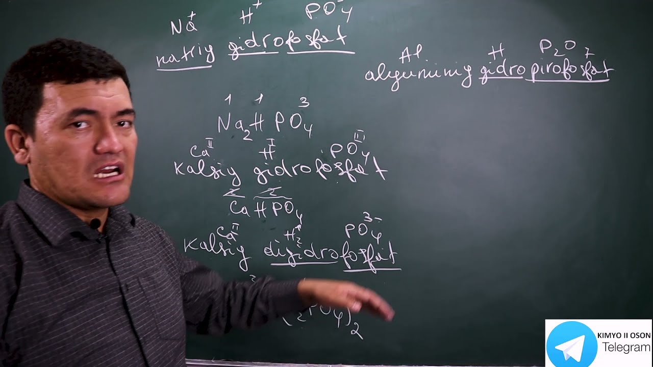Kimyo. O`rta tuz , Nordon tuz va Asosli tuzlar formulasini to`g`ri yozishni o`rganamiz. 1-QISM