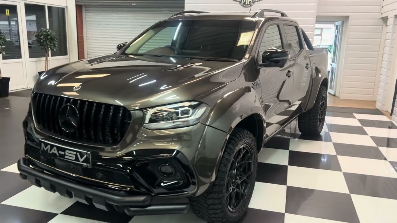 2019 (69) MERCEDES-BENZ X CLASS MA-SV WIDEBODY-X X350d V6 4Matic Power D/Cab Pickup 7G-Tronic plus