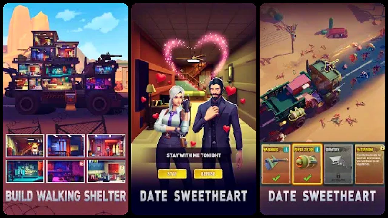 Walking Shelter Mobile Game | Gameplay Android