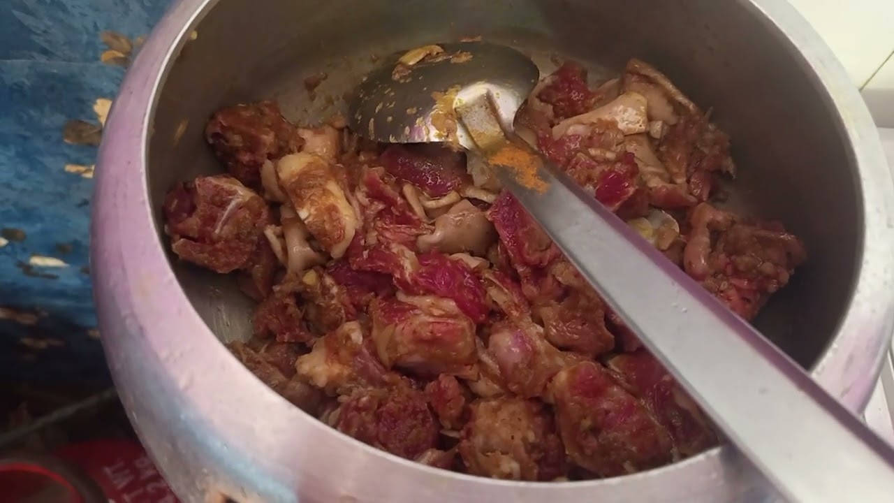 How to make mutton curry!!