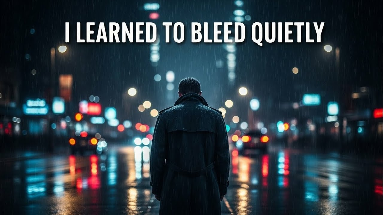 I Learned to Bleed Quietly | Hidden Tears (Emotional Night Song)