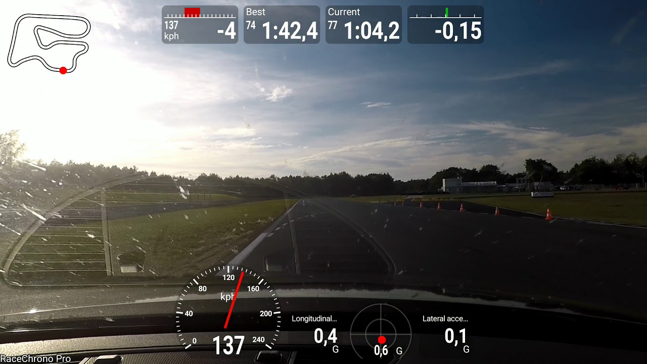 Tor Poznań 1:42.1 Audi TTRS - chasing 991 GT2RS