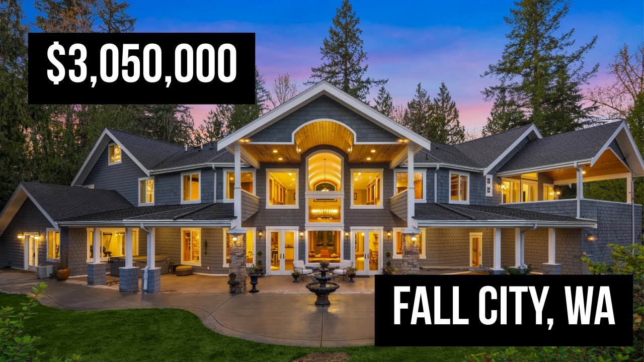 Touring a $3,050,000 Home | Fall City, WA