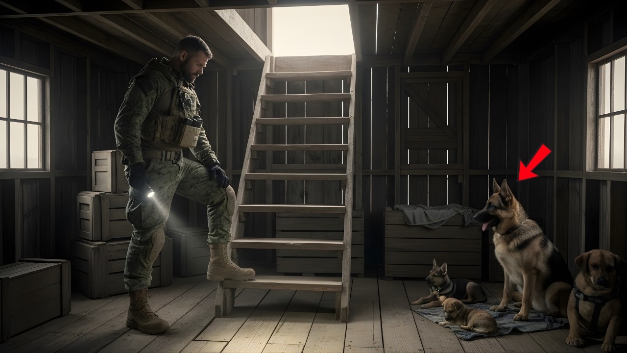 A Navy SEAL Bought an Old Cabin—Then His Dog Found a Freezing Dog Family