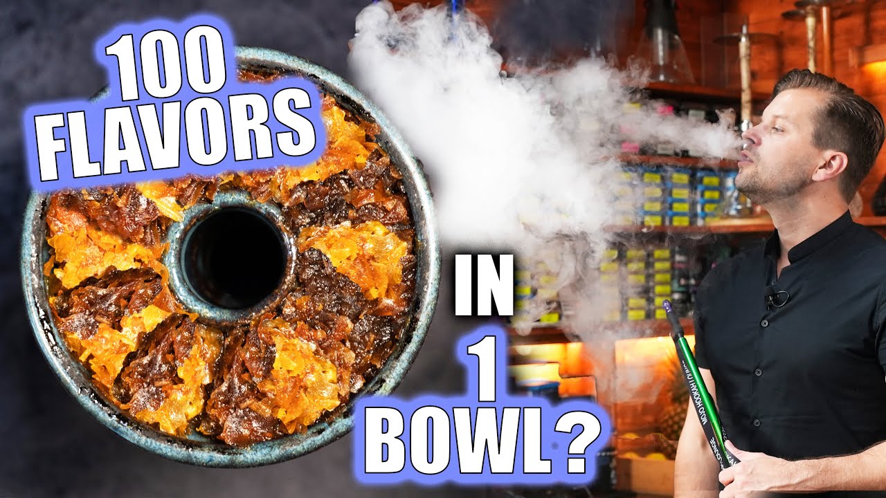 The Most Expensive Hookah Mix Ever! Can You Handle This Many Flavors?