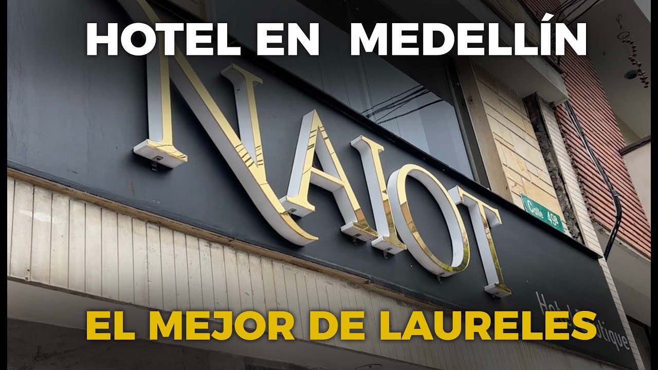 Hotel Naiot Medellin, Colombia - El Mejor hotel y BARATO de Laureles