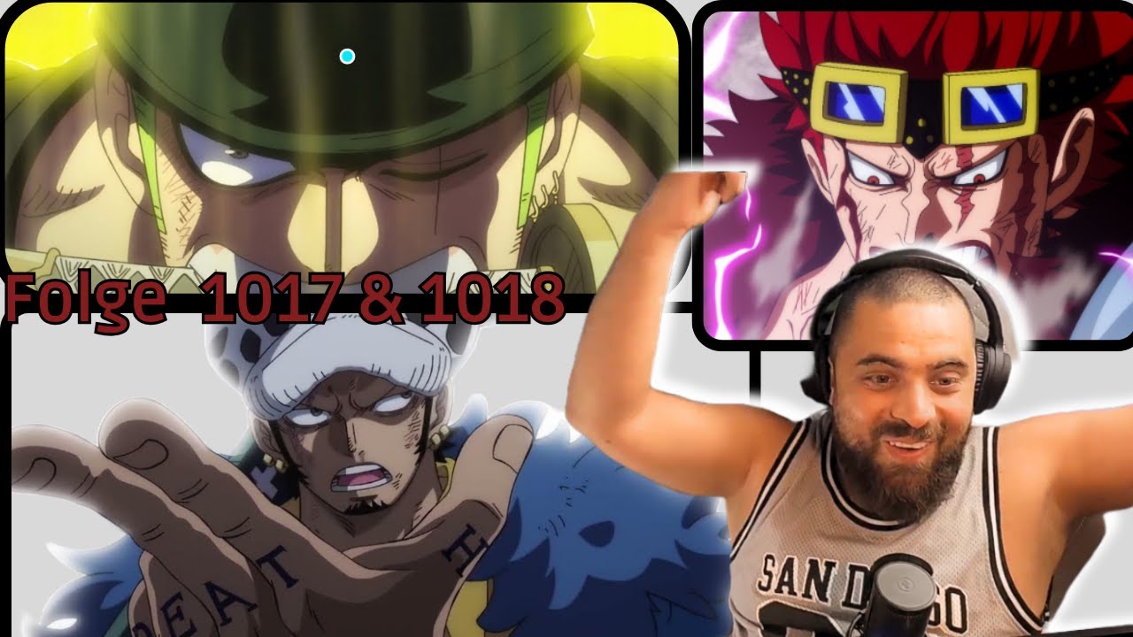 Der epischste Kampf bisher?!| Ruffy, Zoro, Kid, Law vs Kaido | One Piece Folge 1017 & 1018 Reaktion