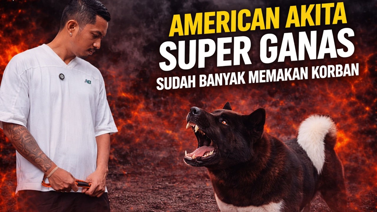 MONSTER AMERICAN AKITA‼️SUDAH BANYAK MEMAKAN KORBAN‼️