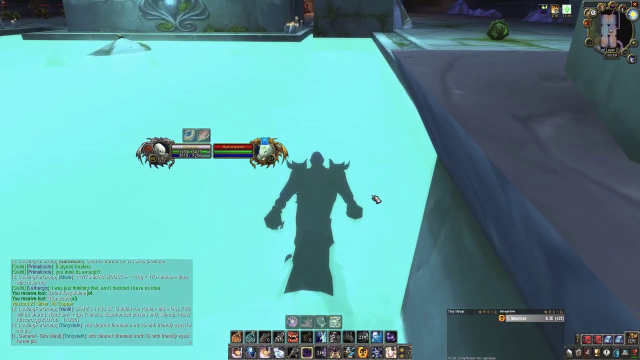 Classic WoW Shadow Priest - DM farm 10min