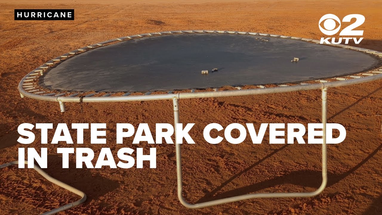 Sand Hollow State Park staff struggle to keep up with increase in litter