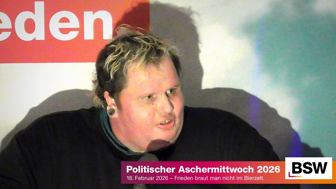 Politischer Aschermittwoch 11/12 - Stefan Rubey (Grußwort JSW): Das Narrenschiff Deutschland