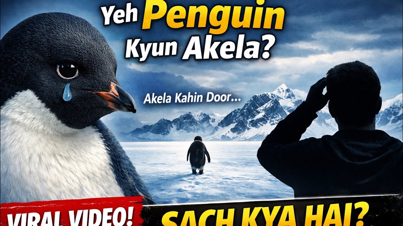This Lonely Penguin Broke the Internet 😢🐧 | Viral Nihilist Penguin Story