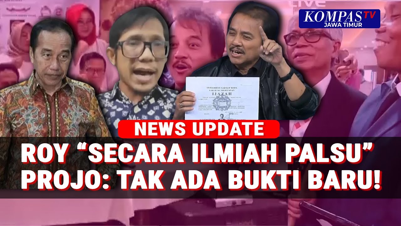 Panas! Roy Suryo vs Freedy Projo Adu Argumen Soal Bukti Baru Ijazah Jokowi! Kasus Memanas?