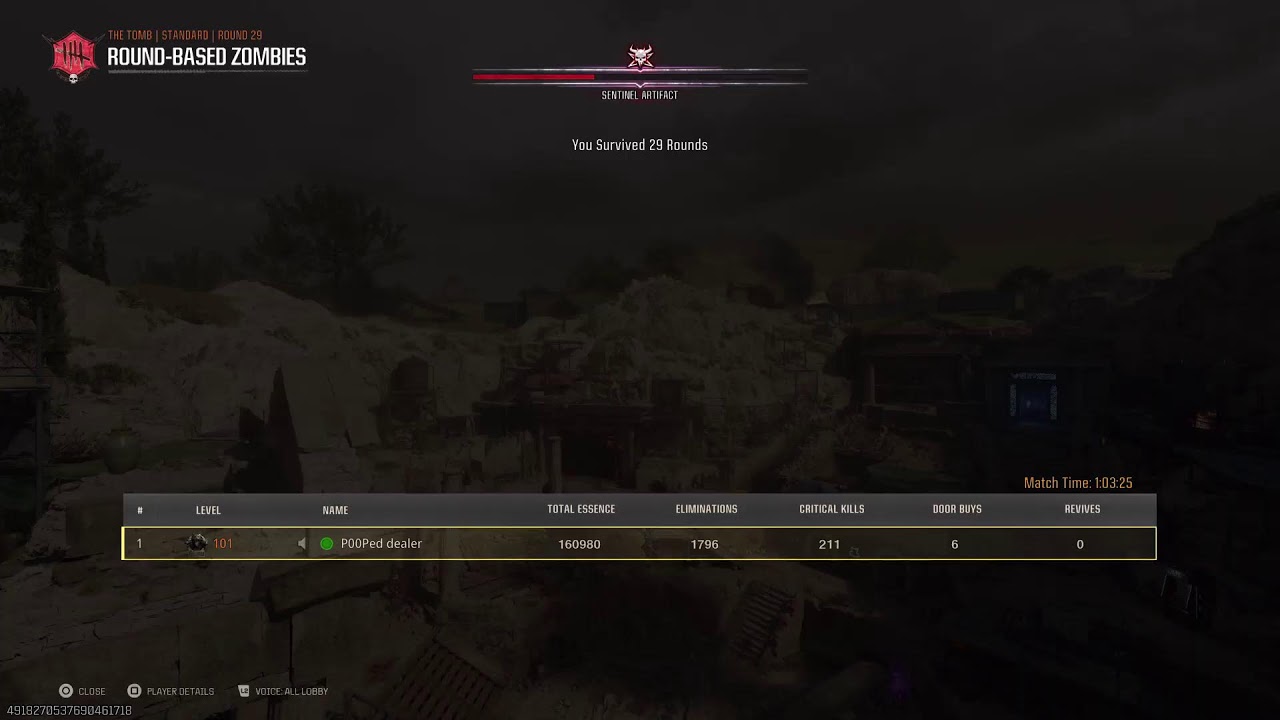 Bo6 EE Marathon
