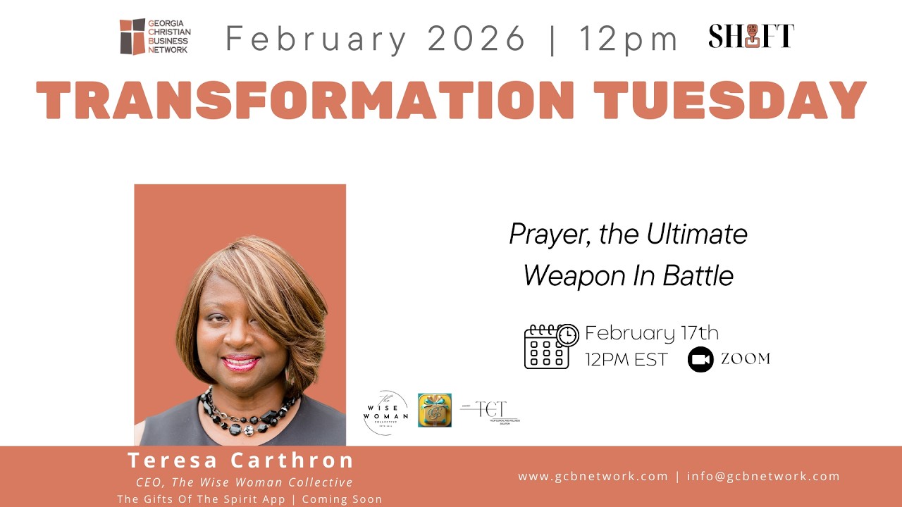 Transformation Tuesday | Teresa Carthron | Prayer, the Ultimate Weapon In Battle