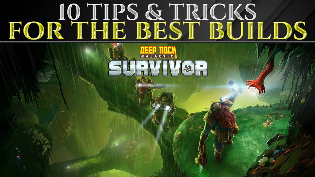 10 советов от профессионалов по созданию лучших сборок в Deep Rock Galactic Survivor 1.0