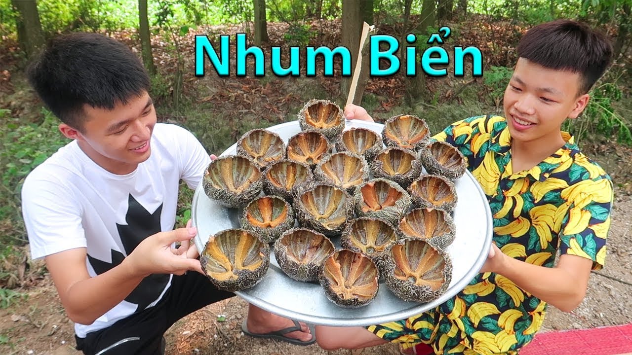 Hữu Bộ | Thử Ăn Nhum Biển Sống T&aacute;i Chanh