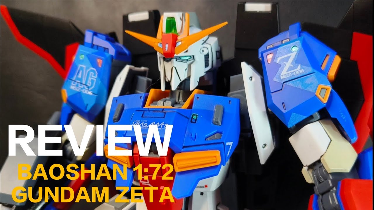FLASH MODEL | 1/72 ZETA GUNDAM REVIEW