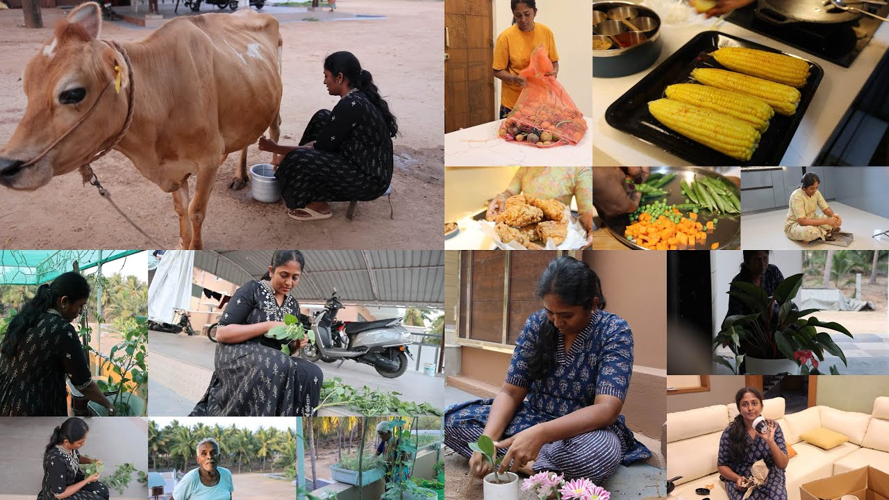 இந்த வாரங்களில் என் சில நாட்கள் / Coconut Cookies/ My routine as mom of 2kids/How I plan my weekdays