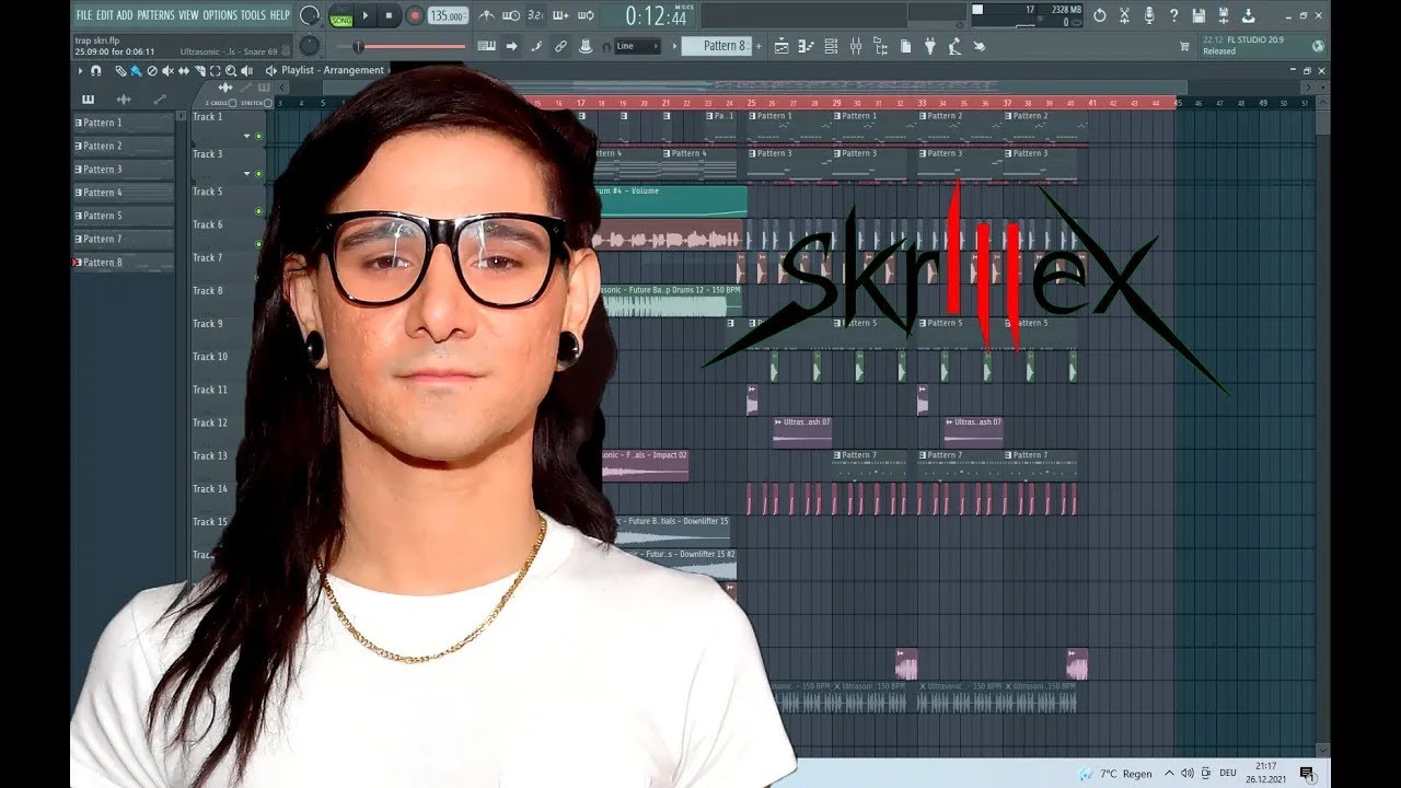 Trap - Skrillex Style (Fl Studio) Extended