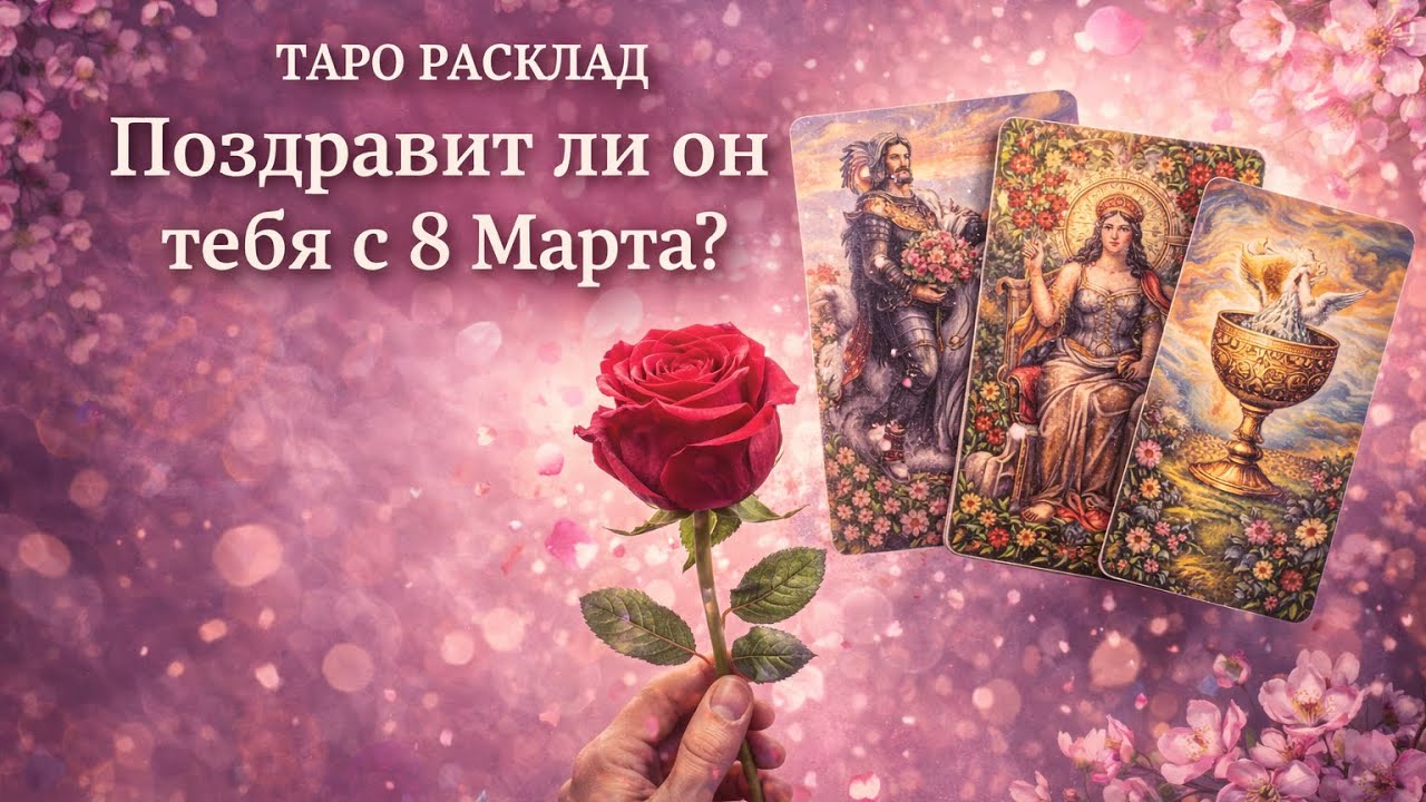 Поздравит ли он с 8 марта?