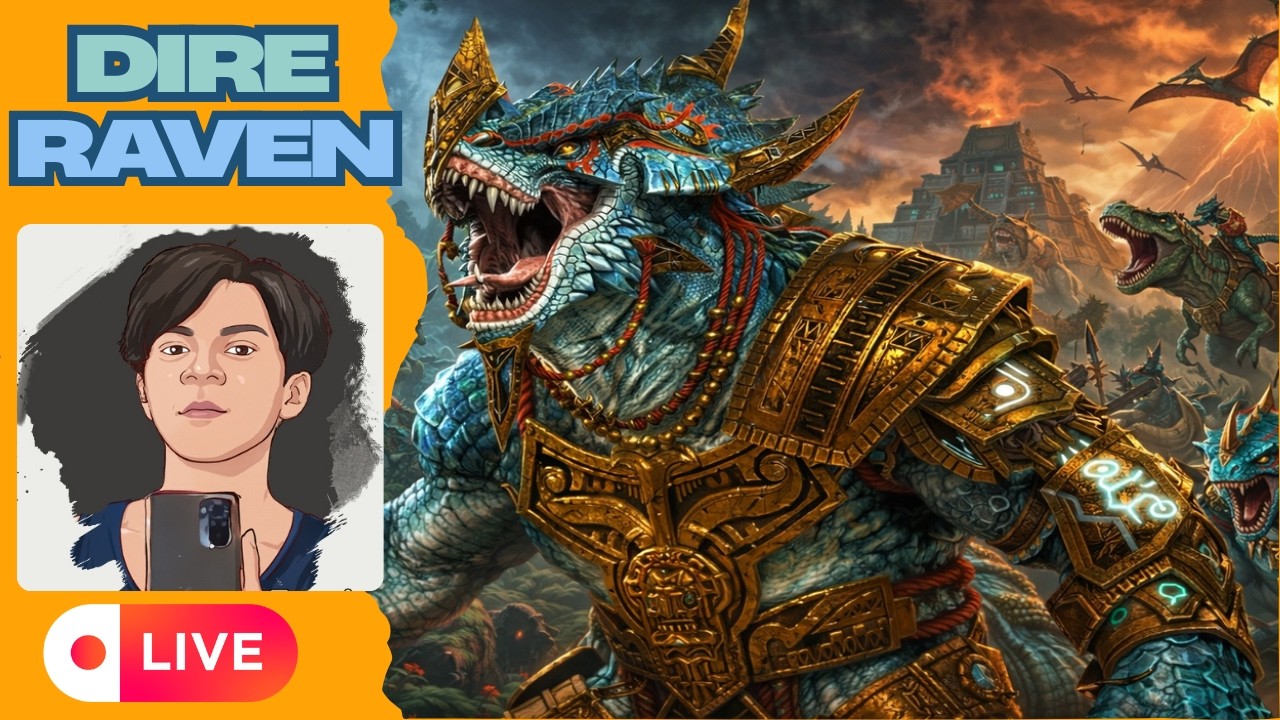 🔴 LIVE – Era Lizardmen Dimulai! Dunia Bertekuk Lutut | Total Warhammer 3 | Kroq Gar Part 1