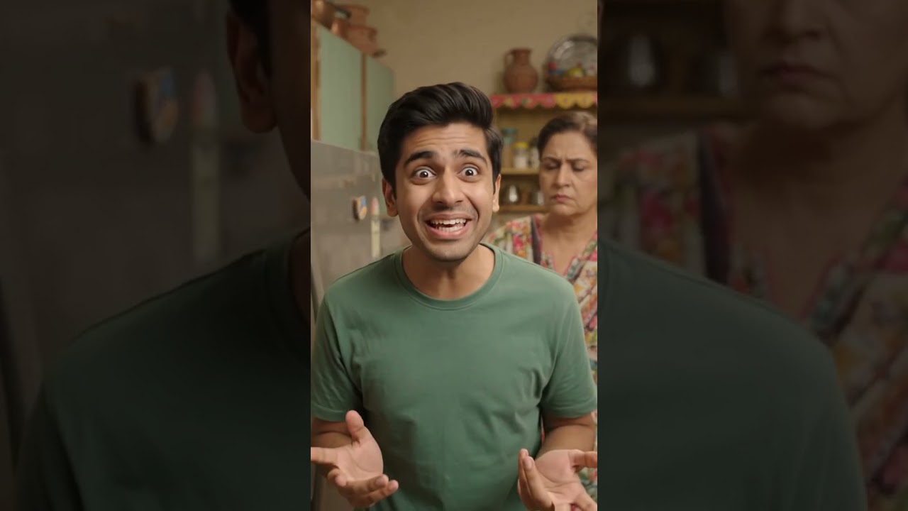 Beta Di Secret Planning Pakri Gayi 😂 #PunjabiComedy #DesiComedy #FunnyShorts #FamilyComedy #AmmiBeta