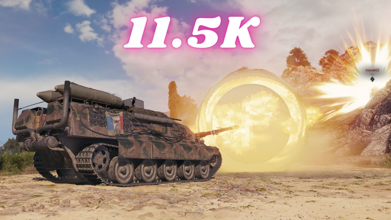 AMX 50 Foch B 11.5K Damage 9 Kills & AMX 50 Foch B 10K Dmg 9 Kills  WoT Replay – World of Tanks