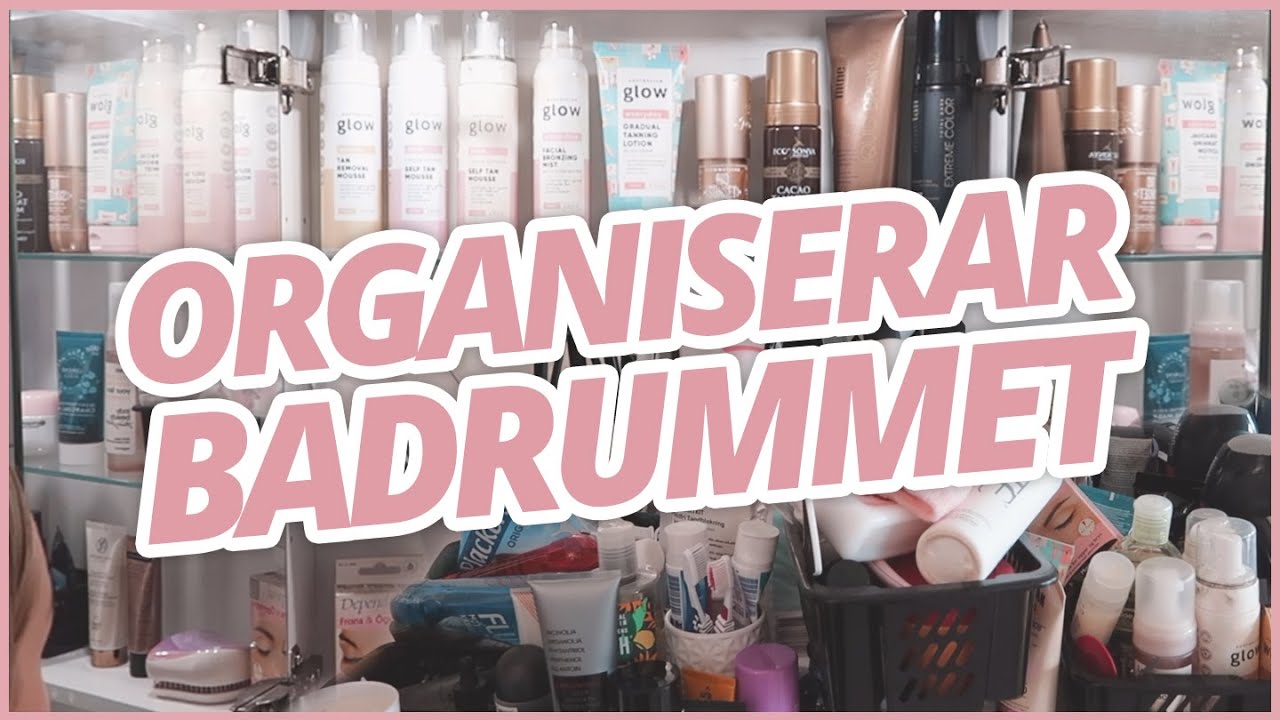 ORGANISERAR BADRUMMET ... makeover*