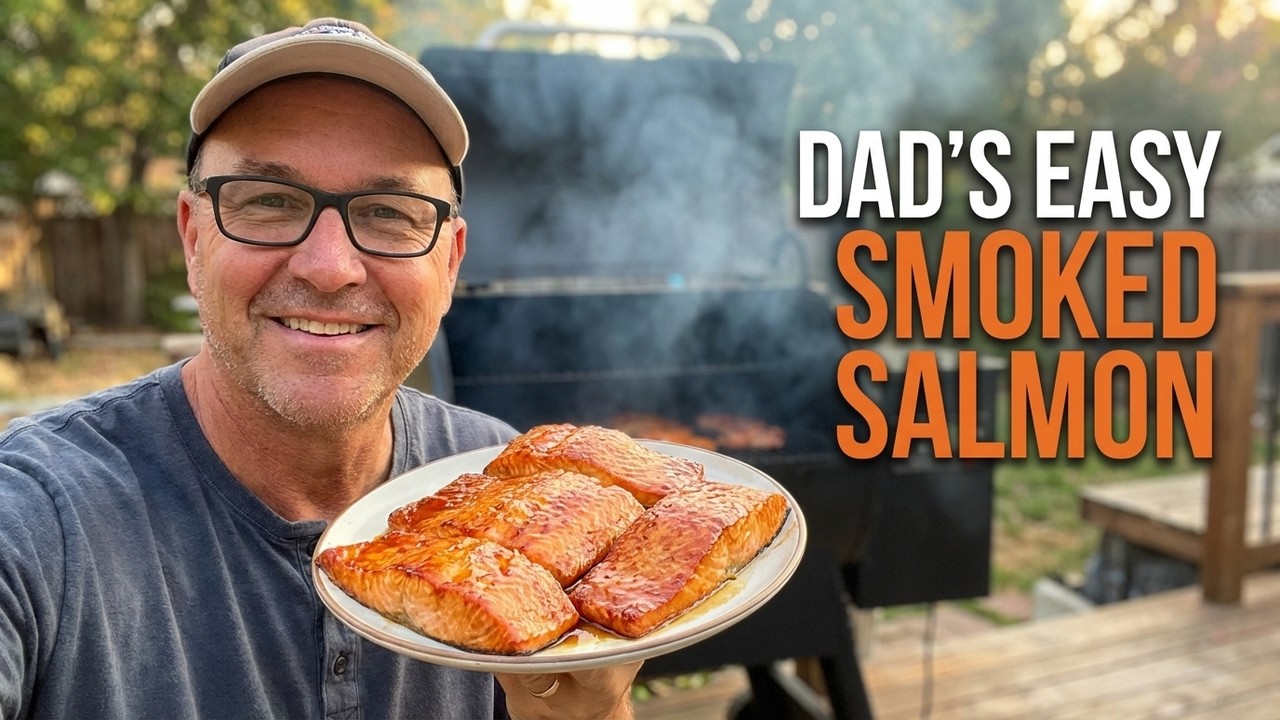 Dad’s Easy Smoked Salmon Recipe