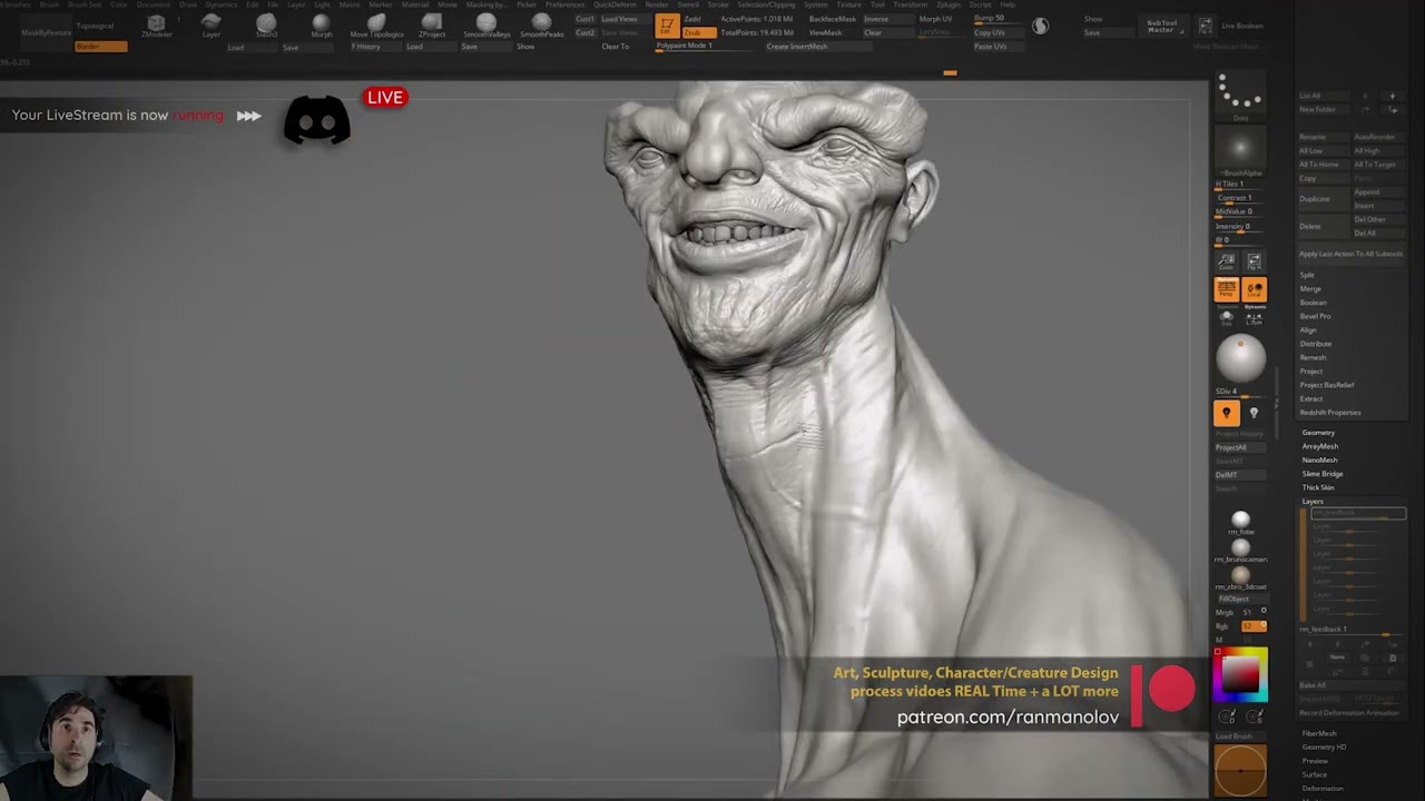 SculptureOfFortune vol.01 - Ran Manolov - Patreon