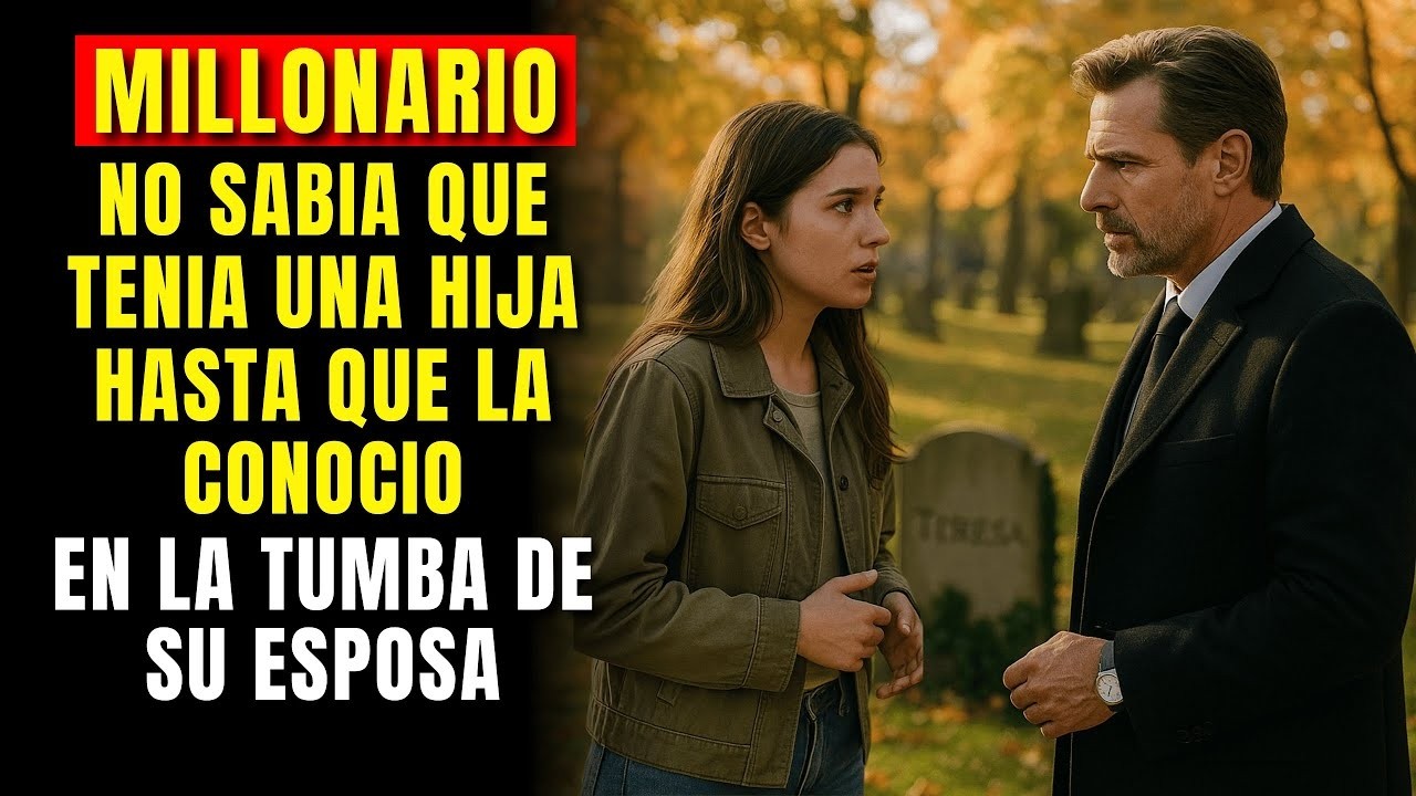 El millonario no sabía que tenía una hija, hasta que la conoció en la tumba de su esposa...